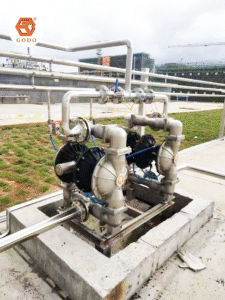 phụ tùng chính hãng máy bơm màng GODO